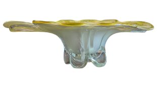 VINTAGE 20TH CENTURY ITALIAN STUDIO ART GLASS CENTREPIECE