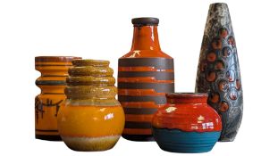 WEST GERMAN / NETHERLANDS - COLLECTION OF STUDIO ART POTTERY / CERAMICS