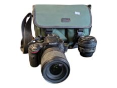 NIKON, JAPAN - CONTEMPORARY D5200 DSLR CAMERA & LENSES
