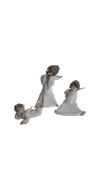 THREE VINTAGE LLADRO SPANISH PORCELAIN FIGURES