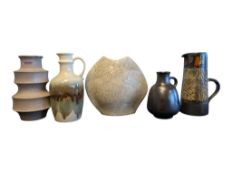 COLLECTION OF LATE 20TH CENTURY WEST GERMAN POTTERY