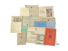LARGE COLLECTION OF MID CENTURY THEATRE PROGRAMMES