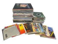 COLLECTION OF LATE 20TH CENTURY ROCK & POP SINGLES & LP VINYL RECORDS
