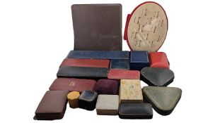 COLLECTION OF 20TH CENTURY DESIGNER & OTHER JEWELLERY BOXES