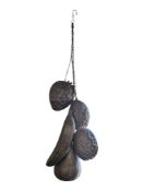 LARGE LATE 20TH CENTURY DECORATIVE HANGING CERAMIC FRUIT