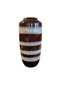 SCHEURICH - VINTAGE WEST GERMAN FAT LAVA VASE