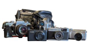COLLECTION OF VINTAGE 20TH CENTURY & LATER CAMERAS