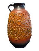 LATE 20TH CENTURY JASBA WEST GERMAN LARGE VASE / JUG