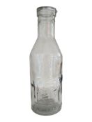 VINTAGE THE MILK PROTECTOR GLASS BOTTLE