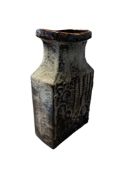 CARSTENS - VINTAGE LARGE WEST GERMAN FAT LAVA VASE