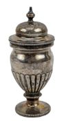 19TH CENTURY VICTORIAN HALLMARKED SILVER CASTER