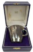 ELIZABETH II HALLMARKED SILVER ANNIVERSARY OF CIRENCESTER SILVER TANKARD