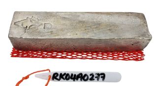DUTCH (V.O.C.) SILVER INGOT BAR SALVAGE ROOSWIJK CARGO CIRCA 1739