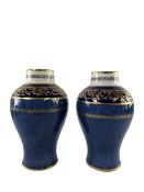 ROYAL DOULTON - PAIR OF EARLY 20TH CENTURY VASES
