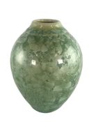 MARK WALFORD POTTERY, WEST WALES - STUDIO ART POTTERY CRYSTALLINE GLAZE VASE