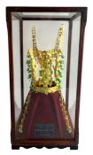 CASED KOREAN 24K GOLD PLATED CROWN OF SILLA GEUMGWANCHONG