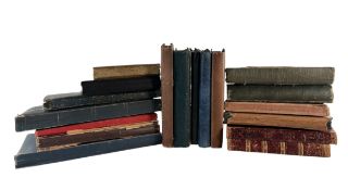 COLLECTION OF 19TH & 20TH CENTURY ALBUMS & SCRAPBOOKS CONTAINING POSTCARDS ETC.