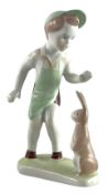 AQUINCUM BUDAPEST - PORCELAIN HAND-PAINTED FIGURE