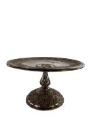 VICTORIAN 19TH CENTURY ELKINGTON & CO SILVER PLATE PERSIAN TAZZA