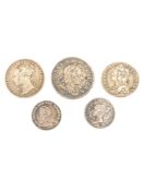 1717 KING GEORGE I THREEPENCE & OTHER EXAMPLES