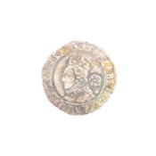 1577 QUEEN ELIZABETH I SILVER SIXPENCE