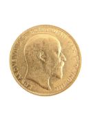 1910 KING EDWARD VII GOLD SOVEREIGN