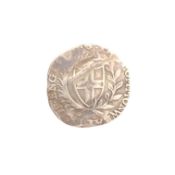 1656 COMMONWEALTH OF ENGLAND SILVER SIXPENCE