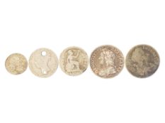 1679 KING CHARLES II FOUR PENCE & OTHER MAUNDY COINS