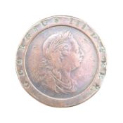 1797 KING GEORGE III CARTWHEEL TWO PENCE