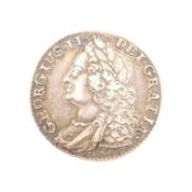1750 KING GEORGE II SILVER SHILLING