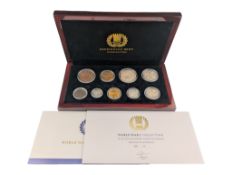 1915 KING GEORGE V GOLD SOVEREIGN - KENSINGTON MINT WWI COLLECTION