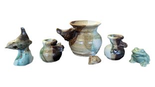 JOHN BOURDEAUX POTTERY - CONTEMPORARY CERAMIC POTTERY VASES & FIGURES