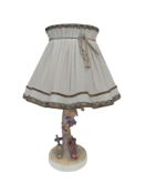 HUMMEL - VINTAGE GERMAN PORCELAIN LAMP