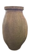 LARGE 20TH CENTURY EARTHENWARE FLOOR STANDING VASE