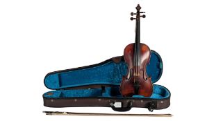 NEUNER & HORNSTEINER, GERMANY - EARLY 19TH CENNTURY ONE PIECE VIOLIN INSTRUMENT