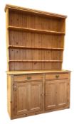 19TH CENTURY VICTORIAN PINE DRESSER