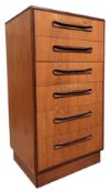 V. B. WILKINS FOR G PLAN - FRESCO RANGE - TEAK CHEST OF DRAWERS
