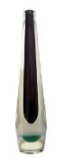WILLY JOHANSSON X HADELAND, NORWAY - RETRO MID CENTURY C. 1955 GLASS VASE