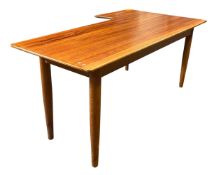 VANSON - RETRO MID CENTURY TEAK WOOD LOW COFFEE TABLE