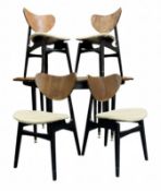 E. GOMME FOR G PLAN - MID CENTURY LIBRENZA RANGE DINING TABLE AND CHAIRS