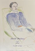 DAVID HOCKNEY (1937-2026) DESSINS ET GRAVURES, GALERIE CLAUDE BERNARD - LITHOGRAPH