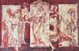 JOY KIRTON-SMITH - THE GILDED LILY, 2005 - LIMITED EDITION PRINT ON CANVAS