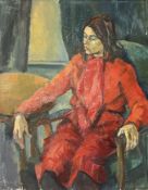 20TH CENTURY OIL ON CANVAS PORTRAIT PAINTING