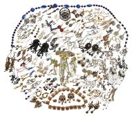LARGE SELECTION OF COSTUME JEWELLERY