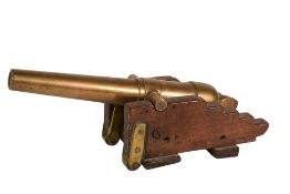 VINTAGE DESKTOP TABLE CANNON