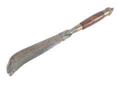 19TH CENTURY NORTH INDIAN RAM DOA CHOPPER SWORD