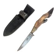 EARLY 20TH CENTURY GERMAN HUNTING KNIFE