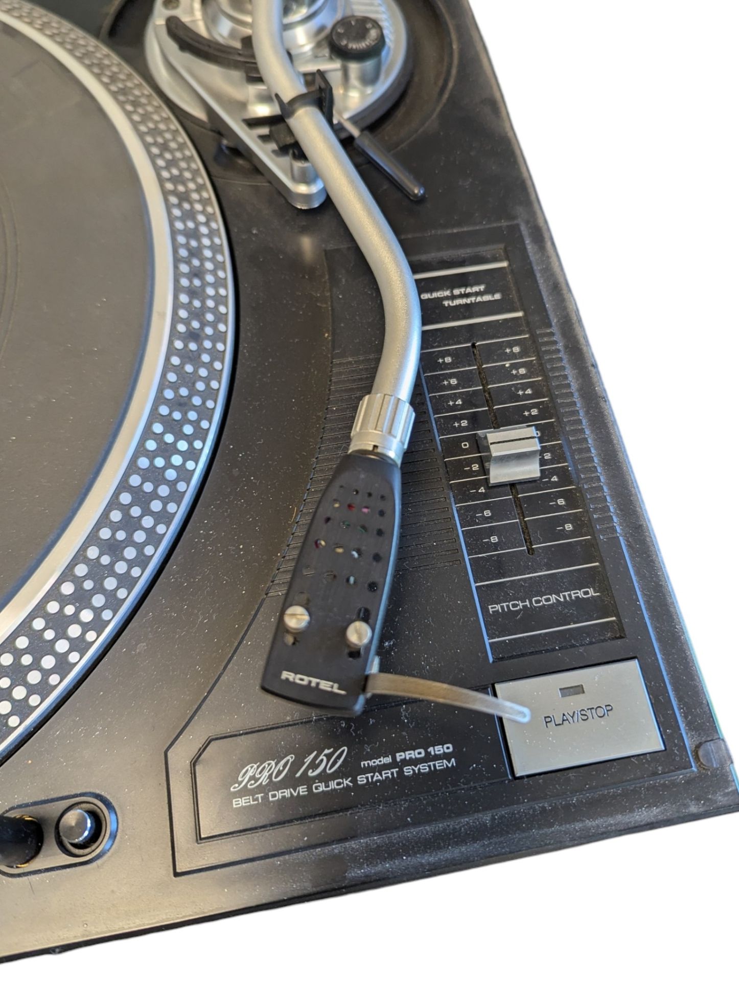 LATE 20TH CENTURY PRO 150 STEREO TURNTABLE RECORD PLAYER - Image 4 of 6