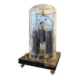 SCIENTIFIC INSTRUMENTS - LATE 19TH CENTURY VICTORIAN JOLIN & CO D'ARSONVAL TYPE GALVANOMETER