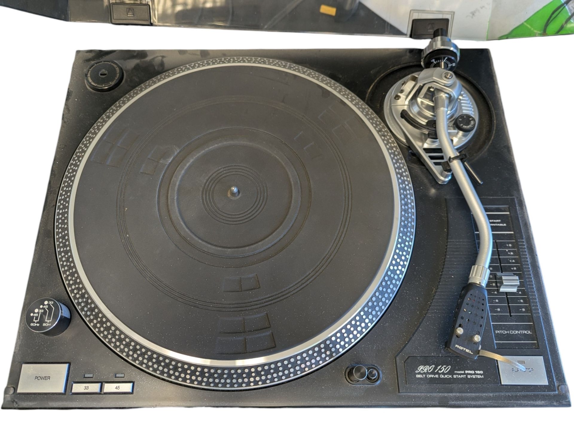 LATE 20TH CENTURY PRO 150 STEREO TURNTABLE RECORD PLAYER - Image 3 of 6